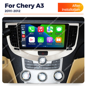 MEKEDE MS Android autoradio 8core 4G WIFI voiture-play auto 360 caméra pour Chery A3 2010-2012 gps <span class=keywords><strong>FM</strong></span> AM ventilateur de refroidissement - Product Image 4