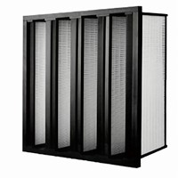 Filter HEPA H13 H14 Media Fiberglass Ukuran Kustom OEM Langsung dari Pabrik untuk Cleanroom, Semikonduktor, Rumah Sakit, HVAC