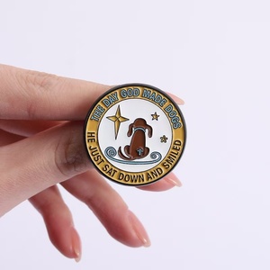 Nuovi Arrivi all'Ingrosso: Spille e Distintivi Personalizzati Serie Cani, Stile Cartone Animato <span class=keywords><strong>GOD</strong></span> Dog, Accessori in Metallo - Product Image 5