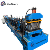 Machine de profilage à froid entièrement automatique pour poutrelles en acier en forme de M, haute précision, haute vitesse, fabriquée en Chine