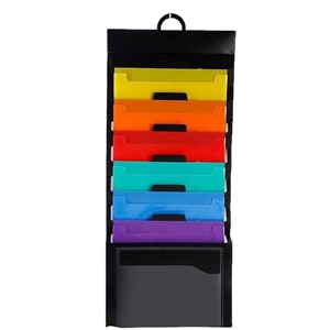 Hanging Portable PP Organ Bag Student Multifunctional A4 Folder 6-Cell Data <strong>Storage</strong> Book <strong>File</strong> <strong>Storage</strong> - Product Image 5