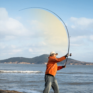 Canna da Pesca MF 2.58m 2.7m 3m 3.3m 3.6m 3.9m per Lancio da Riva, con Portamulinello in Carbonio e Anelli FUJI O Guide, in Fibra di Carbonio T1100+M40X, per Surfcasting - Product Image 5