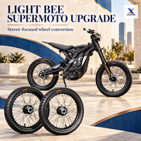 Kit de roues 17 pouces à 36 rayons pour Sur Ron Light Bee X S CST, pneus de route avant et arrière, pièces de modification pour Supermoto E-Bike
