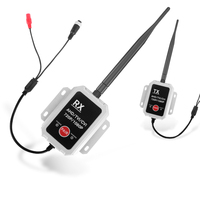 Émetteur-récepteur vidéo AHD sans fil 2,4 G étanche pour caméra de camping-car, caméra de recul, moniteur