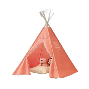 Hot Bán Teepee Lều Xách Tay Trẻ Em Chơi Lều Trong Nhà Ngoài Trời Cô Gái Công Chúa Đồ Chơi Lều - Product Image 3