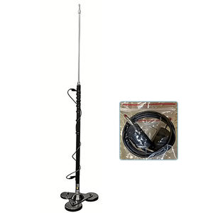 Antena HF de Banda Ancha de Largo Alcance 3.5-50MHz, Antena de Radio HF de Alta Potencia Ajustable con Base Magnética - Product Image 3