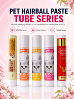 Pâte Gel Cosmétique Nutritionnelle en Gros 120ml Emballage Tube Aluminium-Plastique Écologique Bouchon à Vis Impression UV Couleur Personnalisée