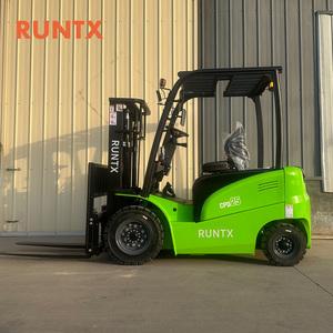 Chariot élévateur électrique compact à 4 roues, 2 tonnes, pour allées étroites et usines intérieures - Product Image 5