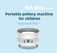 Machine à argile professionnelle pour enfants adultes maison petite barre en céramique équipement d'enseignement roue de poterie pour les enfants