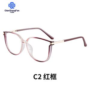 87042 Monture <span class=keywords><strong>de</strong></span> lunettes optiques tendance très vendue, lunettes anti-lumière bleue, lunettes d'ordinateur <span class=keywords><strong>à</strong></span> branches métalliques <span class=keywords><strong>à</strong></span> ressort - Product Image 3