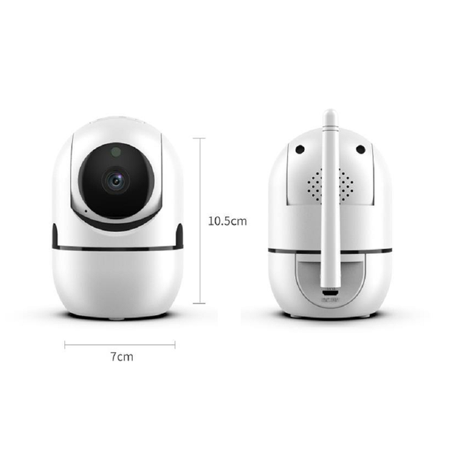 PIX-LINK Smart Mini Wireless Home Security Camera Wifi with Night Vision and Two-Way Talk Supports MicroSD Media Type