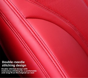 <span class=keywords><strong>Housse</strong></span> de siège de voiture TT 2025 Nouveau modèle X5 E70 en cuir de vache véritable, toutes saisons, sur mesure, couverture complète, coussin spécial 7 pièces pour l'avant - Product Image 5