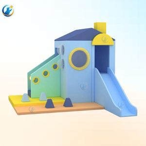 Ensemble de jeu d'escalade et de glisse pour enfants, capacité 5-10 personnes, design attrayant, utilisation domestique, sûr pour les enfants, exercice physique - Product Image 4