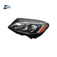 Faro LED W205 con Especificaciones Estadounidenses para Mercedes-Benz Clase C 2015-2018, Proyector DRL en Forma de V, Lámpara Delantera OE 2059061561 2059061661