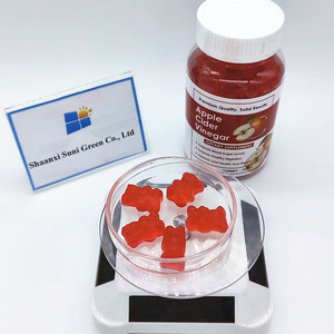 Oem המפעל הטוב ביותר גומי הרזיה דוב תפוחים תפוחים חומץ gummies הרזיה ויטמינים-60 ספירה - Product Image 2