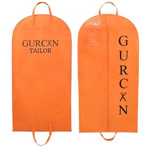 Custom Eco Men <strong>Suit</strong> Garment Dust <strong>Bag</strong> Gown Women Wedding Dress Storage <strong>Bag</strong> With Logo - Product Image 6