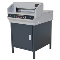 Guillotine semi-automatique A3 A4 450V+ pour papier offset, machine à découper le papier A4 et emballage de rames pour presse d'impression