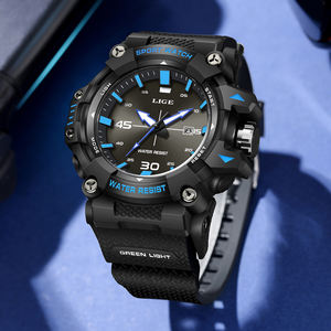 Montre simple de dessin animé LG89263 pour étudiants, médecins, femmes et hommes, avec mouvement à quartz à aiguille 24 heures, étanche - Product Image 2