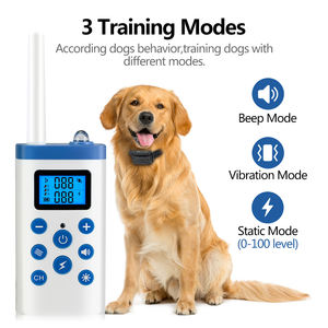 <span class=keywords><strong>Collar</strong></span> de entrenamiento para perros con control remoto 2 en 1, tapón automático para ladridos y <span class=keywords><strong>collar</strong></span> de entrenamiento - Product Image 3