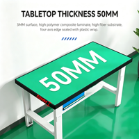 Table de travail antistatique pour atelier, table d'emballage d'usine, bureau de travail, fabricant de tables de travail antistatiques