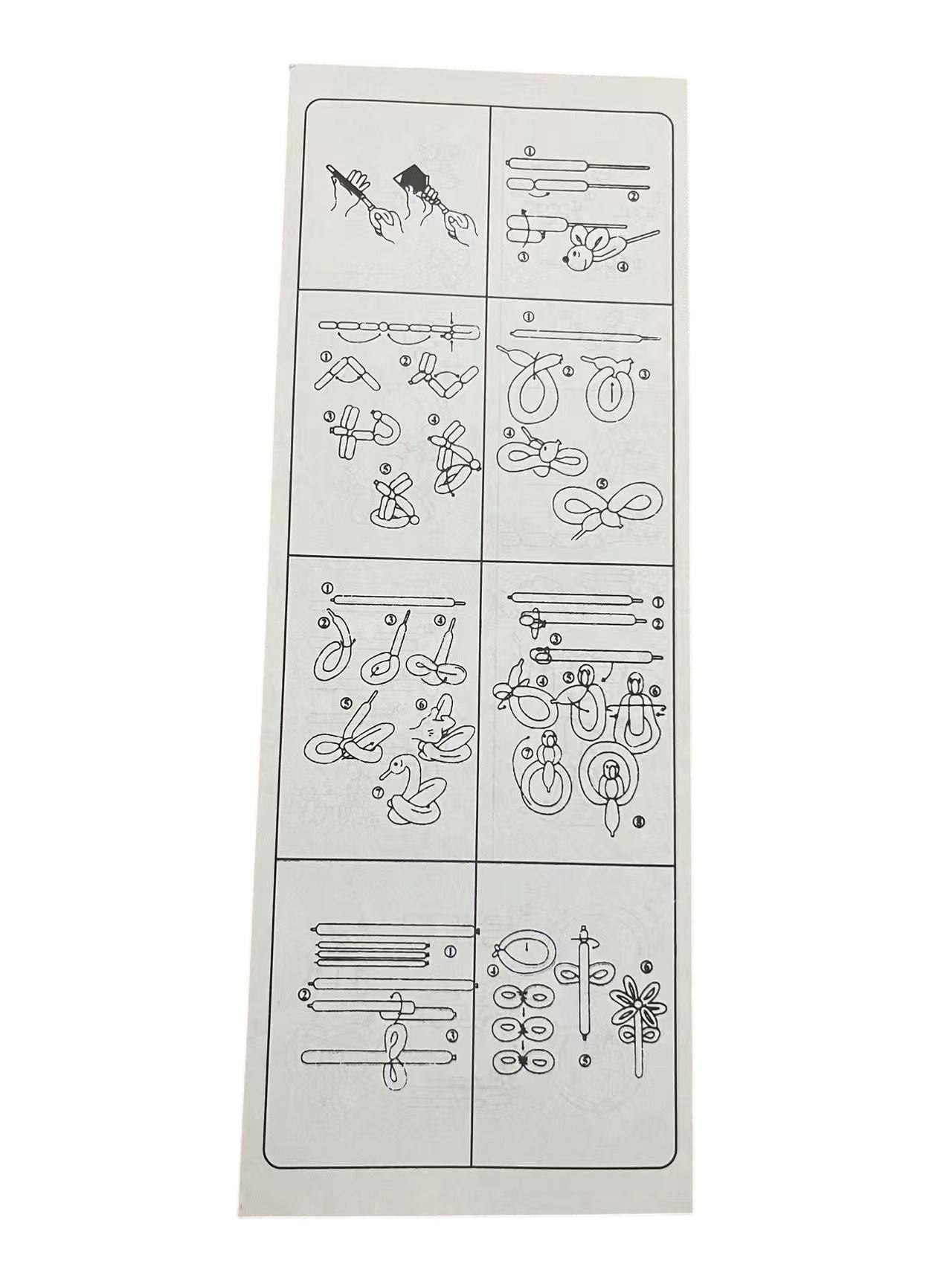 Wholesale 50 Mixed Color Latex Toy Weaving Thickened Magic Long Balloon for Christmas Festivities