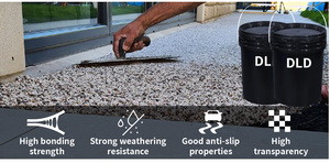 Kit <span class=keywords><strong>de</strong></span> Piso <span class=keywords><strong>de</strong></span> Grava y Endurecedor <span class=keywords><strong>de</strong></span> Resina Epoxi <span class=keywords><strong>de</strong></span> Poliuretano Permeable y Resistente al Desgaste DLD para Caminos <span class=keywords><strong>de</strong></span> Entrada y Pisos Exteriores - Product Image 3