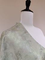 Tissu Jacquard en Promotion : 97% Viscose, 3% Lurex, Imprimé Floral, Matière Brocart pour Abaya, Foulard, Robe, Vêtement