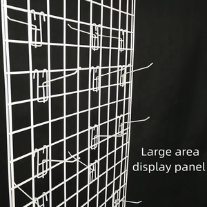 Cửa hàng bán buôn treo điện thoại trường hợp phụ kiện đồ chơi búp bê Móc chìa khóa văn phòng phẩm thẻ móc kim loại dây lưới Rack hiển thị đứng - Product Image 2