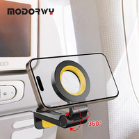 Support de téléphone magnétique flexible et pliable réglable pour la maison, les voyages en avion, le bureau et l'utilisation au lit