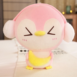Peluche de Pingüino <span class=keywords><strong>Kawaii</strong></span> Personalizado en Oferta, Muñeco de Peluche para Niños - Product Image 6