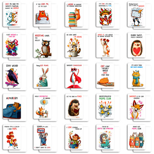 Jeu de société de puzzle en papier durable personnalisé, pratique de carte de mot de lettre d'éducation anglaise précoce pour enfants - Product Image 3
