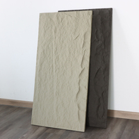 Panneau mural en pierre artificielle PU 3d pour décoration de chambre à coucher moderne