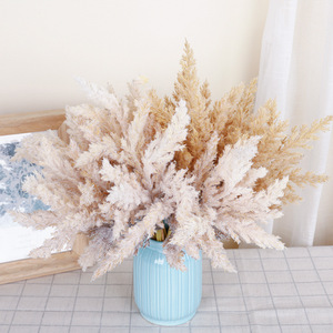 Ramo de Flores Artificiales de Lengüeta de Agua Luo Xingfu, Decoración para Bodas, Adorno Duradero de Plástico para Sala de Estar - Product Image 1