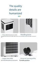 Installation gratuite de climatiseurs portables à chauffage et refroidissement simples <span class=keywords><strong>pour</strong></span> les petites familles-Pas d'<span class=keywords><strong>air</strong></span> extérieur dans les cuisines des chambres à coucher - Product Image 5