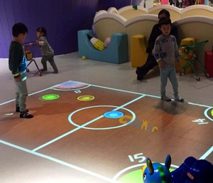 Interactive Floor <b>Projector</b> Game Motion Sensor Projection for Kids Games GH-PZ010 Interactive Projection Game Engages Kids <b>With</b> - Product Image 5
