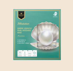 Masque éclaircissant JMSOLUTION Marine Luminous, masque en feuille coréen premium pour unifier le teint, hydratant et atténuant les taches. - Product Image 4