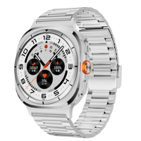Montre connectée carrée U8 Ultra AMOLED, tracker d'activité, réveil, assistant vocal IA, accéléromètre, écran 36-40 mm, étanche IP68