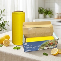 Film alimentaire PVC 50 cm de haute qualité, personnalisé, élastique, transparent, souple, pour fruits – Vente chaude du fabricant