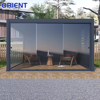 Pergola bioclimatique électrique moderne en aluminium à lames orientables pour jardin, 3x3, 3x4, 4x4, 6x4 m, fabrication OEM, en vente
