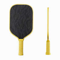 Raquette de pickleball légère en fibre de carbone T700 pour adultes et enfants, idéale pour les débutants, vente directe d'usine
