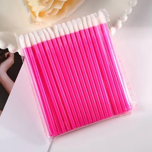 Pinceau applicateur de rouge à lèvres en nylon coloré, brosse exfoliante pour les lèvres, pour femmes, usage professionnel, vente en gros - Product Image 6