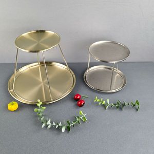 Soporte de acero inoxidable para servir comida y frutas de <span class=keywords><strong>Pizza</strong></span> de Metal de alambre de plata para accesorios de cocina Hotel soporte de <span class=keywords><strong>Pizza</strong></span> - Product Image 6