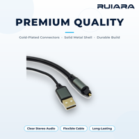 Câble audio optique Toslink SPDIF vers 3,5 mm AUX DAC, alimenté par USB, 192 kHz, plaqué or, pour téléviseur, barre de son, casque, microphone