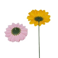 Aierflorist 50pc Bunga Gerbera Liar Afrika Buatan dari Sabun - Buket Bunga Daisy Matahari Aksesoris Dekoratif