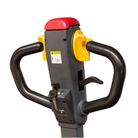 Transpalette électrique MOVMES 48V20Ah avec batterie au lithium, transpalette à changement rapide, déplaceur latéral hydraulique, pneus en polyuréthane