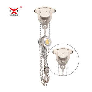 Bloques de cadena de mano de acero inoxidable combinado, superventas, con carrito - Product Image 2