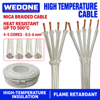Kabel Tungku Industri Wedone GN500 0.5-6mm Tembaga Bebas Oksigen Kabel Listrik Suhu Tinggi 450/750V hingga 500C