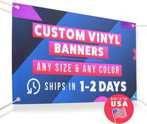 Reliable UV Proof UV Washable Vinyl <b>Banner</b> for Promotional Advertising Directional Guidance Brand Visibility - Product Image 2