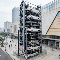 Sistema de Elevación Vertical Rotatorio para Estacionamiento Automático de Vehículos, Modelo Tabitha de Acero