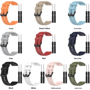 Para <span class=keywords><strong>Amazfit</strong></span> <span class=keywords><strong>T</strong></span>-<span class=keywords><strong>Rex</strong></span> <span class=keywords><strong>Ultra</strong></span> Smartwatch Correa de silicona deportiva de lujo con material transpirable y hebilla de acero inoxidable - Product Image 3